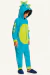 Kigurumi Fakini Infantil Monstrinho Azul (1ao16)