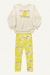 Conjunto Fakini Feminino Infantil Lemon Blusa Manga Longa e Legging (4ao10) na internet