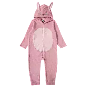 Macacão Tip Top Bichinho Coelho Rosa (BEBE)