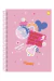 Caderno Espiral Universitário Capa Dura 1 Matéria com 80 Folhas - Be Happy - BooBerry