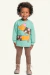 Conjunto Fakini Feminino Infantil Blusa Manga Longa Estampa de Cachorro e Legging (1ao3)