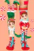 Meia MadMia de Elfo Merry Cristmas