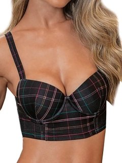 Sutiã Top Estampa Xadrez Demillus (67129) - comprar online