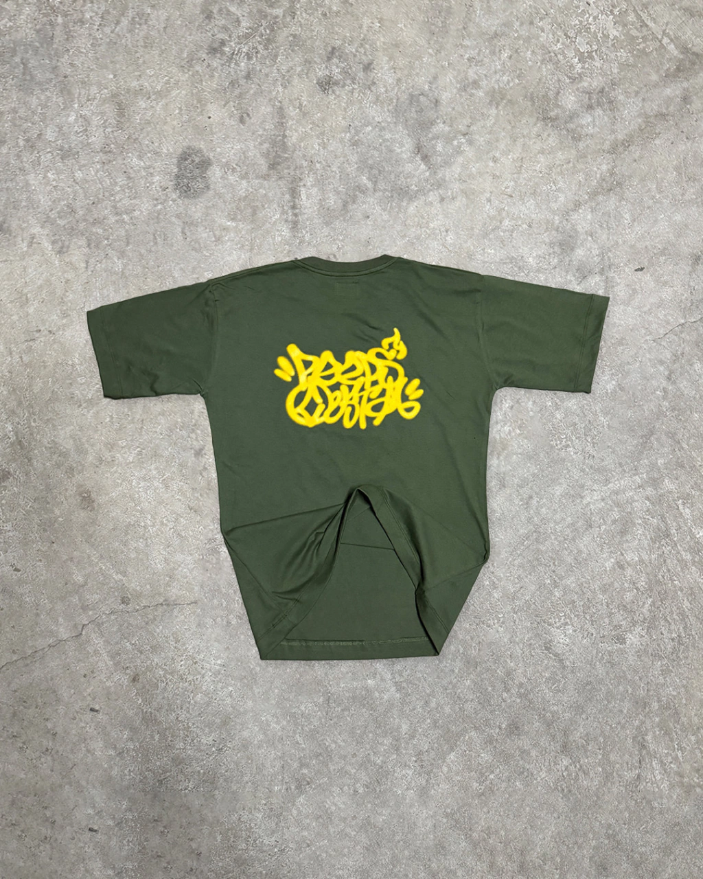 Remera Graffiti Verde