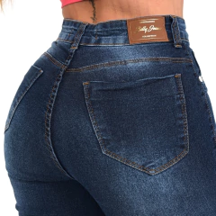 Kit com 3 Calças Jeans cintura alta skinny com elastano - comprar online