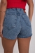 Short buttons red - Folam Jeans