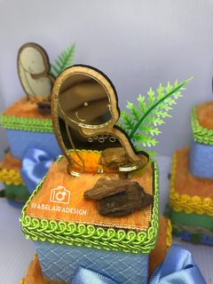 Aplique Duplo em Acrílico do tema Dinossauro - comprar online