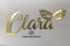 Acrílico para Baile de máscaras na internet
