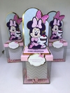 Caixa Mini cenário do tema Confeitaria da Minnie