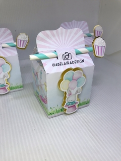 Sushi com canudinho do tema Circo rosa - comprar online