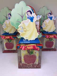 Imagem do Caixa cenário de acetato do tema Branca de Neve