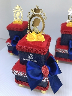 Caixa Acrílica dupla do tema Branca de neve - comprar online