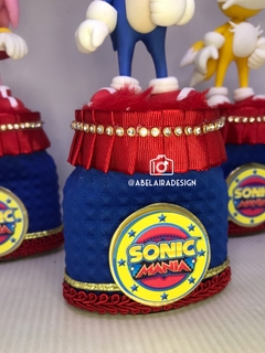 Nutella com Biscuit do tema Sonic na internet