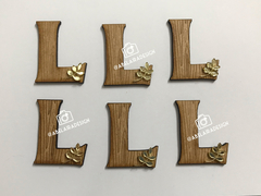 Inicial em MDF com detalhe
