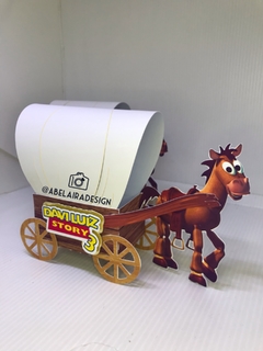 Carroça do tema toy story