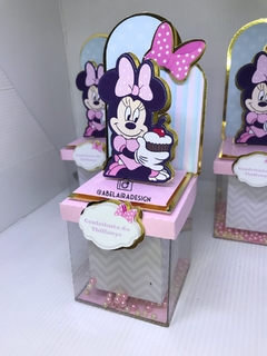 Caixa Mini cenário do tema Confeitaria da Minnie - comprar online