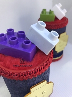 Cofre Decorado do tema Lego - comprar online