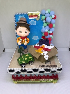 Imagem do Caixa cenário do tema toy story