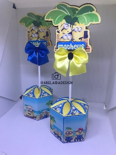 Caixa Sextavada do tema Minions