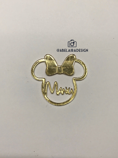 Aplique em Acrílico do mickey com nome