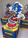 Caixa quadradinha do tema Sonic