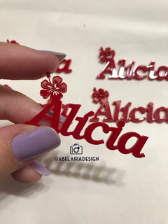 Nome com detalhe (lilo e stitch)
