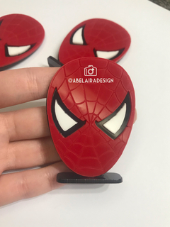 Aplique duplo em acrílico do homem aranha - comprar online