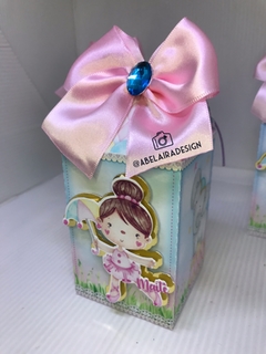 Caixa milk do tema circo rosa - comprar online