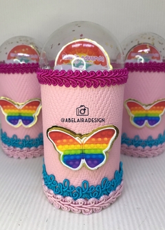 Cofre decorado do tema Pop it