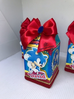 Caixa milk do tema Sonic - comprar online