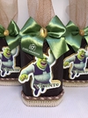 Biscoito look do tema Shrek