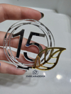 Acrílico de 15 anos