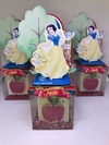 Caixa cenário de acetato do tema Branca de Neve