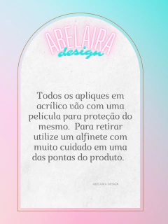Aplique em EVA e acrílico do circo na internet