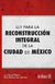 REGLAMENTO DE CONSTRUCCIONES Y LEY PARA LA RECONSTRUCCION