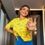 Blusa Cropped Brasil - Empório Fino Toque