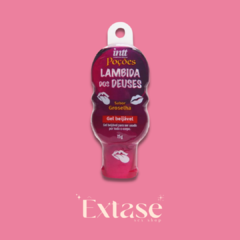 Lambida dos Deuses Beijável com sabores para Sexo Oral 15g Poções Intt - comprar online