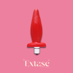 Plug Anal com Vibro Hot Flowers