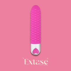 Vibrador Personal Aveludado com Textura e 12 Vibrações VipMix - Êxtase SexShop
