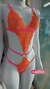 Body Samanta Laranja Neon - comprar online