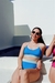 Color block azul
