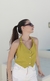 Chaleco Halter doble moño - Fernanda Fuentes Collection