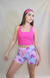 Biker shorts estampado doodle - Fernanda Fuentes Collection