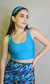 Top largo doble tirante