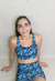 Top estampado blue marble