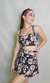 Falda short estampado floral en internet