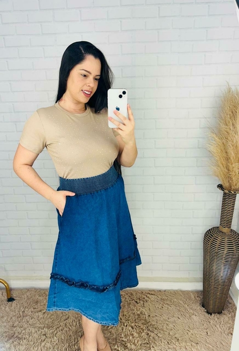 Blusa Ribana Strass