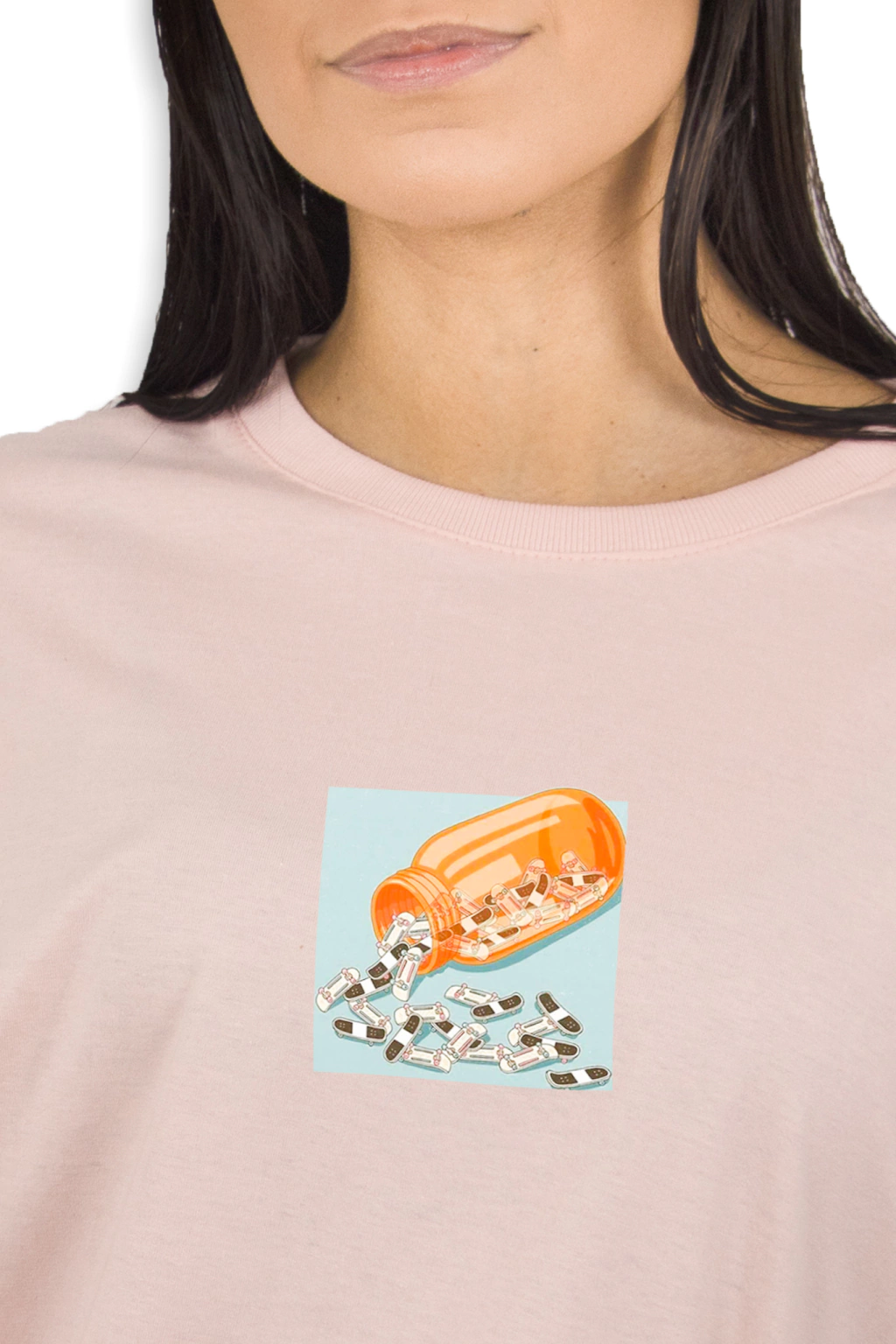 Camiseta Streetwear Skateboard Medicine