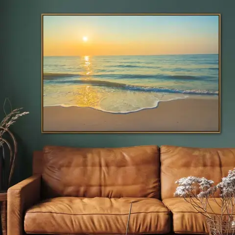 Sol e Mar - Quadro decorativo