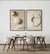 Conjunto com dois quadros decorativos Cosmos Geométricos - comprar online